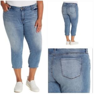 NEW Kut From Kloth Abigail Crop Straight Leg Jeans
